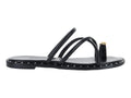 Sandalias Luna Rosa Negro para Mujer