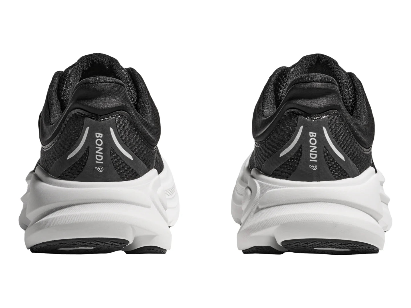 Tenis HOKA Bondi 9 Negro con Blanco para Hombre