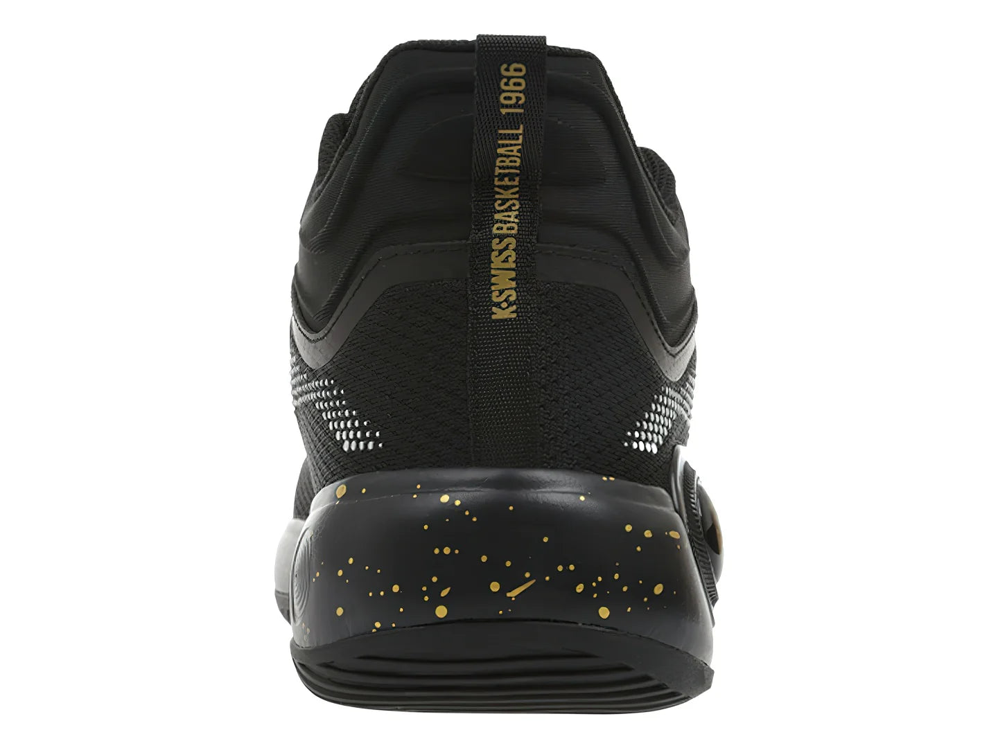 Tenis K SWISS Overtime Negro con Dorado para Hombre