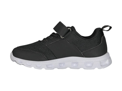 Tenis Charly Light Sport Negro y Lila para Niña