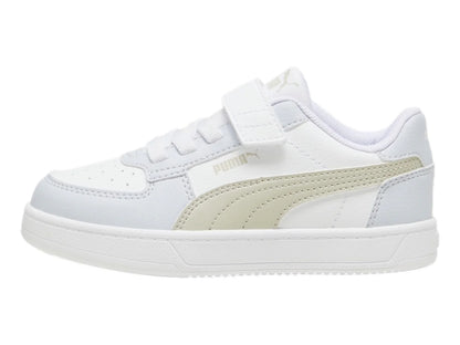 Tenis PUMA Caven 20 Blanco y Beige para Niño
