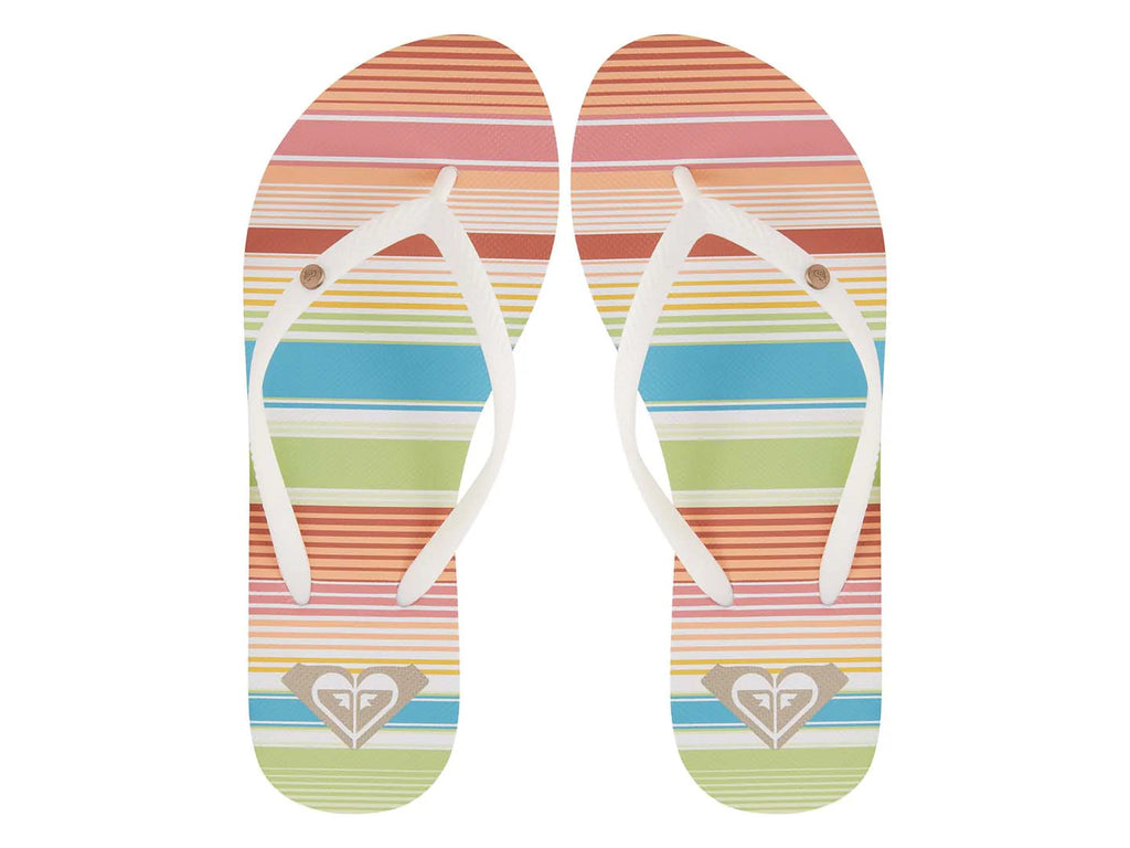 Sandalias Roxy Bermuda Print Blanco para Mujer