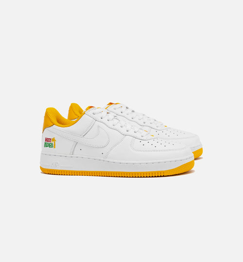 Air Force 1 Low West Indies Mens Lifestyle Shoe White University Gold