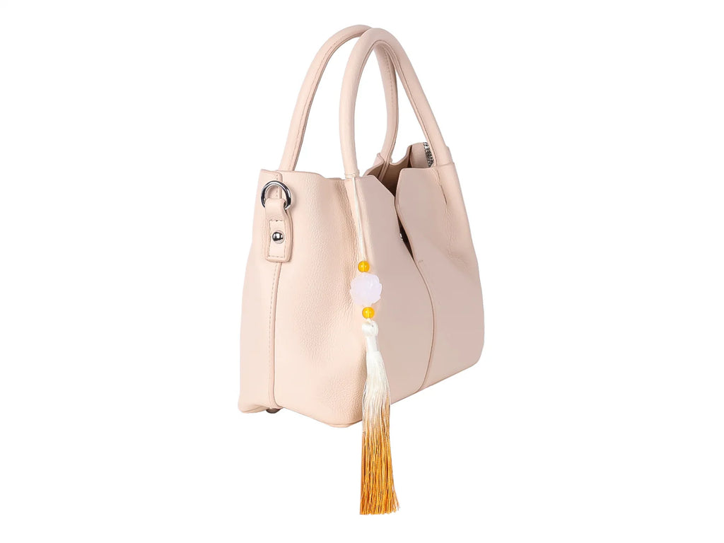 Bolsa de Hombro Unibella Beige para Mujer