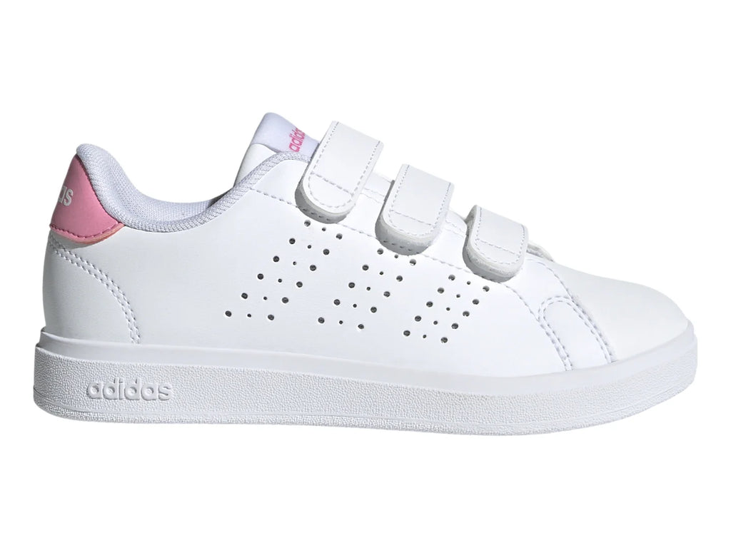 Tenis Adidas Advantage Base 2 Blancos para Niña
