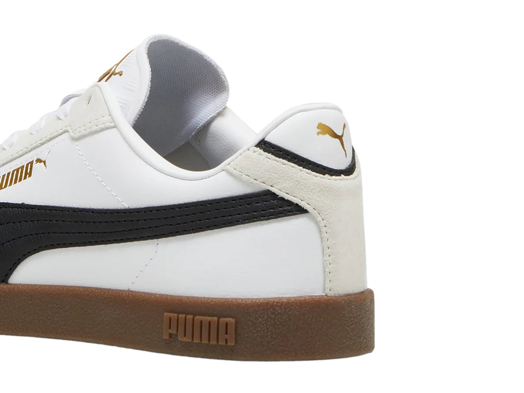 Tenis PUMA Club II Era Blanco Negro y Gris para Hombre