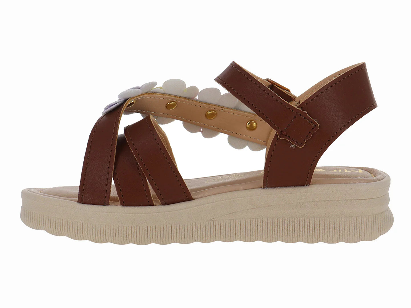 Sandalias Miroslava Tan Multicolor para Niña