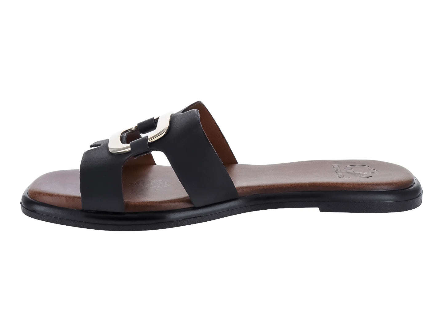 Sandalias Nomadas Olmeca Negro para Mujer