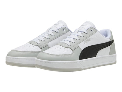 Tenis PUMA Caven 20 Gris Negro y Blanco para Hombre