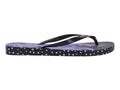 Sandalias Ipanema Negro Lila para Mujer