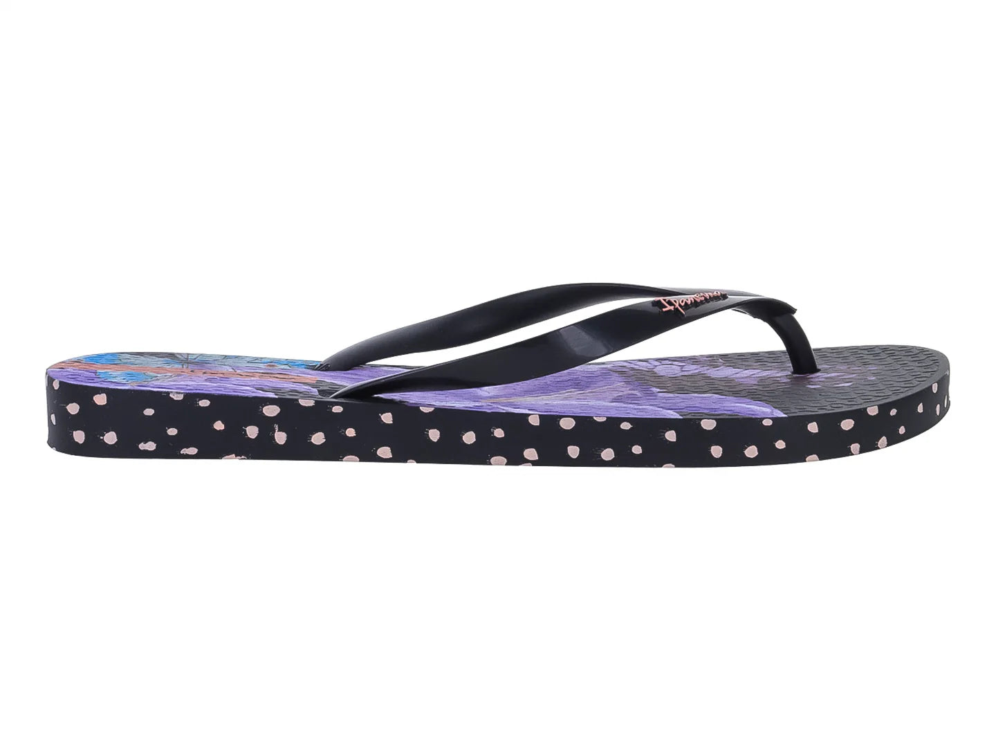 Sandalias Ipanema Negro Lila para Mujer