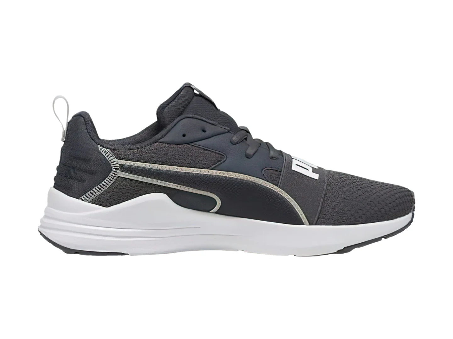 Tenis PUMA Wired Run Pure Blanco y Gris para Hombre