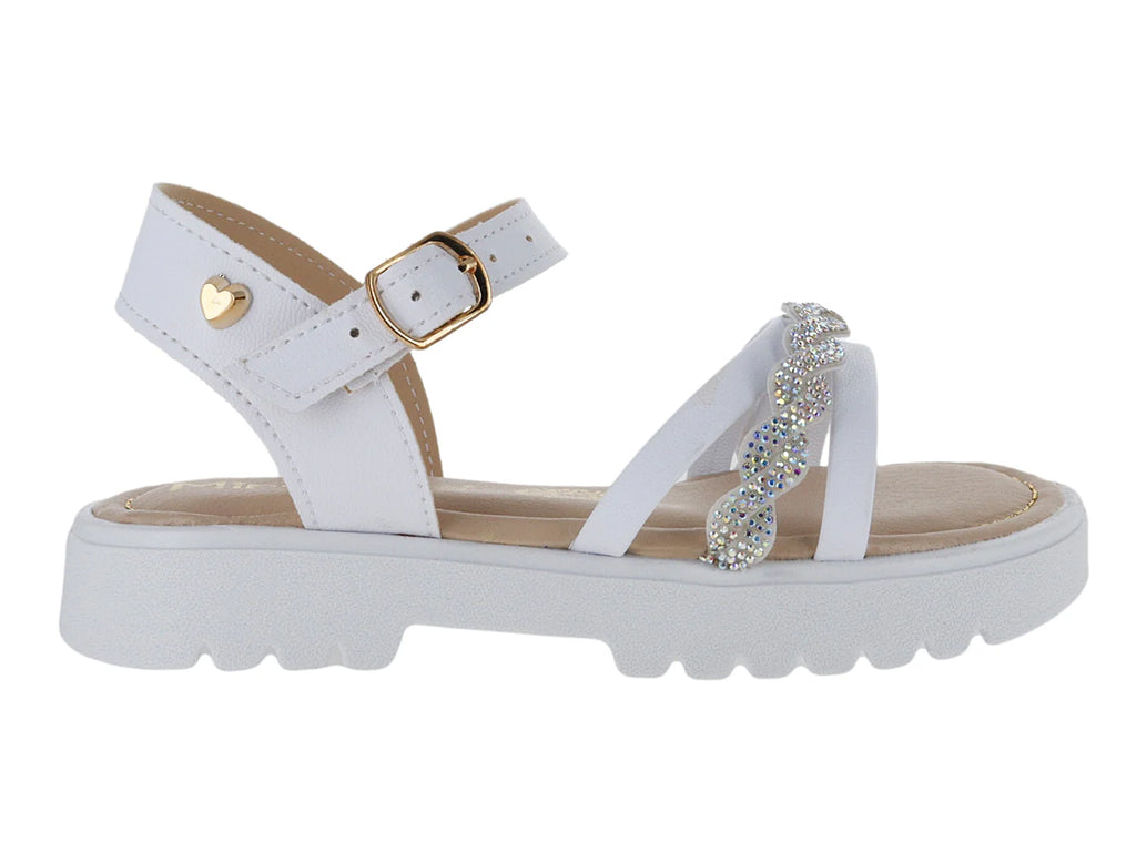 Sandalias Miroslava Blanco para Niña