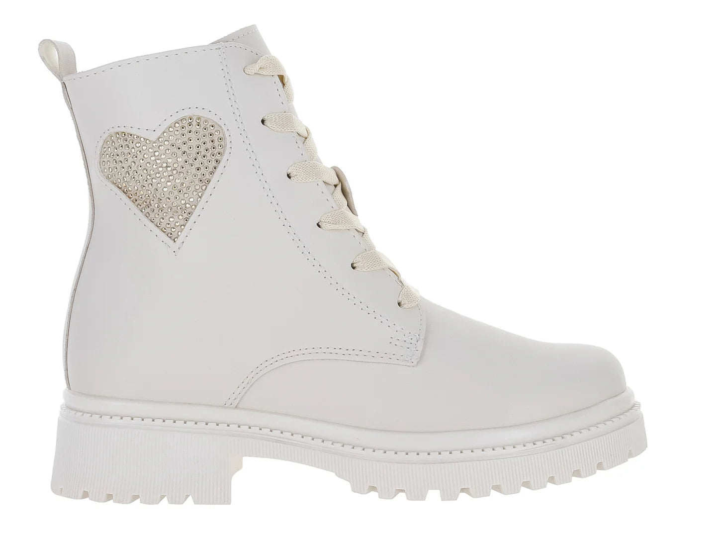 Botines Yuyin Color Latte para Niña