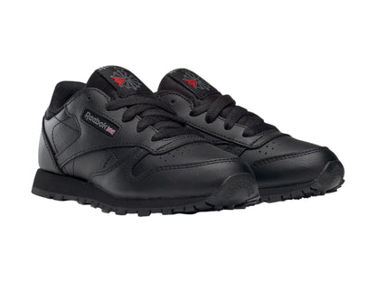 Tenis Reebok Classic Leather Negro para Niño