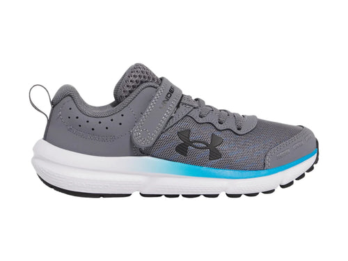 Tenis Under Armour BPS Assert 10 Gris para Niño