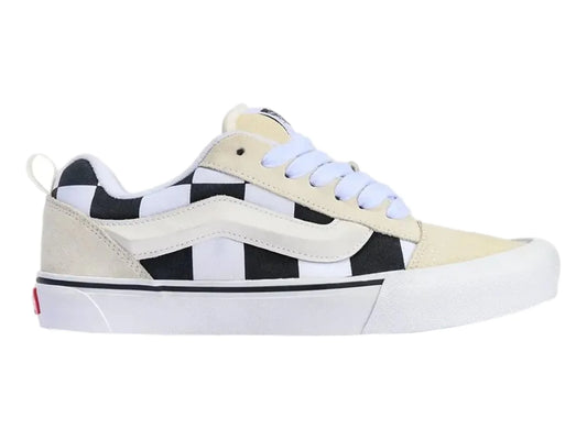 Tenis Vans Knu Skool Blanco y Negro Unisex