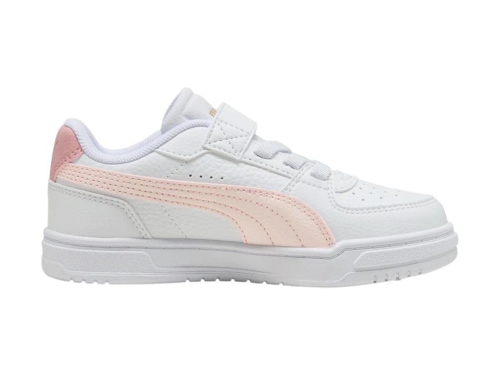 Tenis PUMA Caven III Blanco y Rosa para Niña