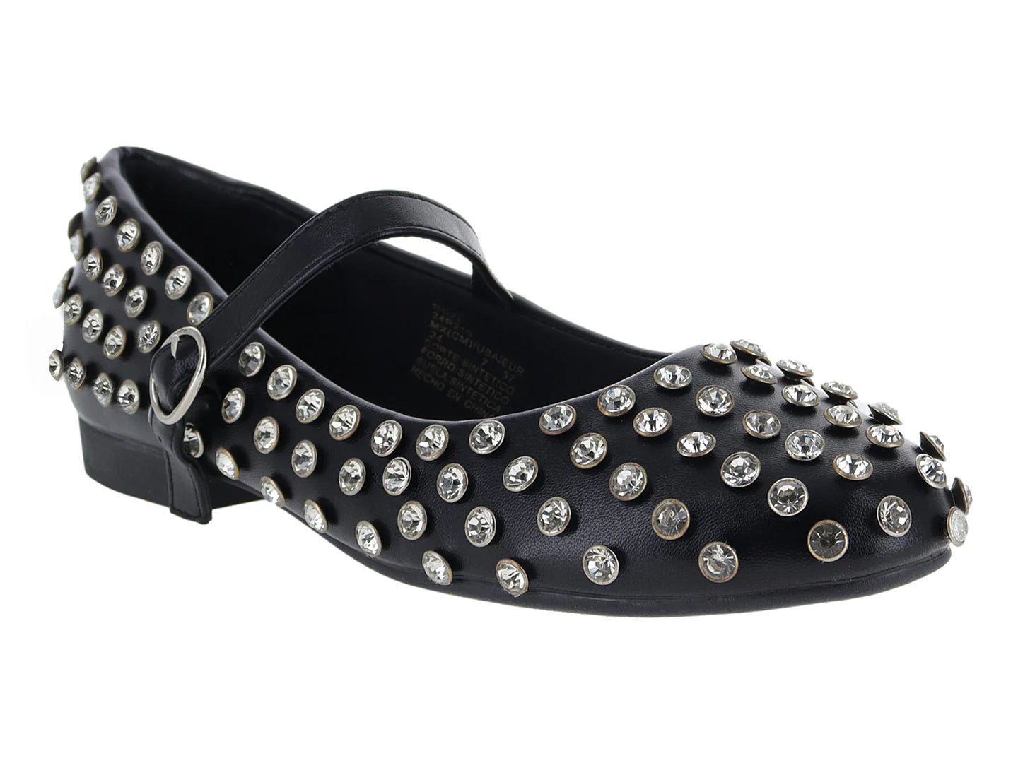 Flats ROZE Negro para Mujer