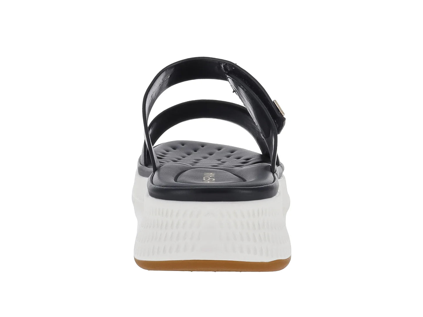 Hispana Sandalias Slide Negro para Mujer