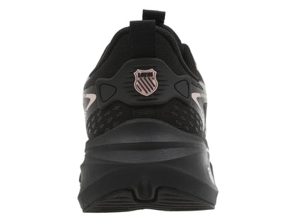 Tenis K SWISS Martinus Negro con Rosa para Mujer