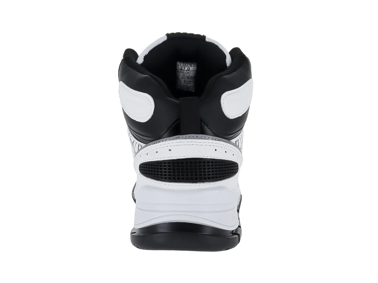Tenis Bota Clasben Negro Blanco para Hombre