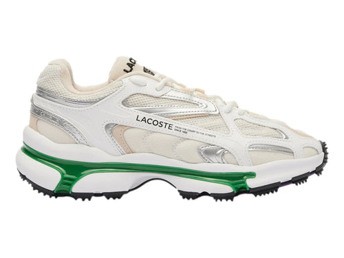 Tenis Lacoste L003 Blanco y Verde para Hombre