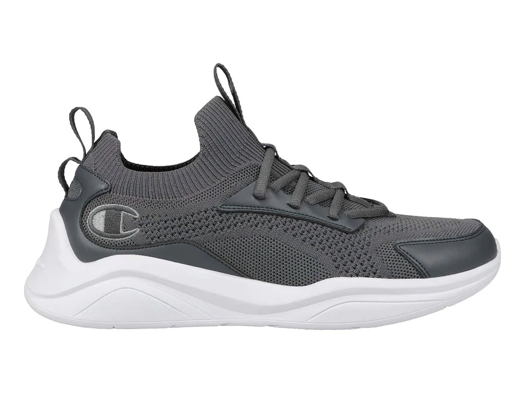 Tenis Champion Legend Lo Lace Gris y Blanco para Hombre