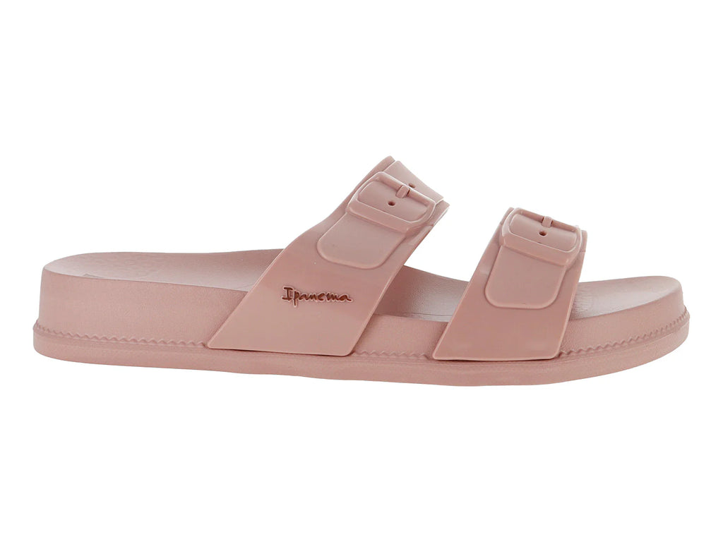 Sandalias Ipanema Slide Rosa Marrón para Mujer