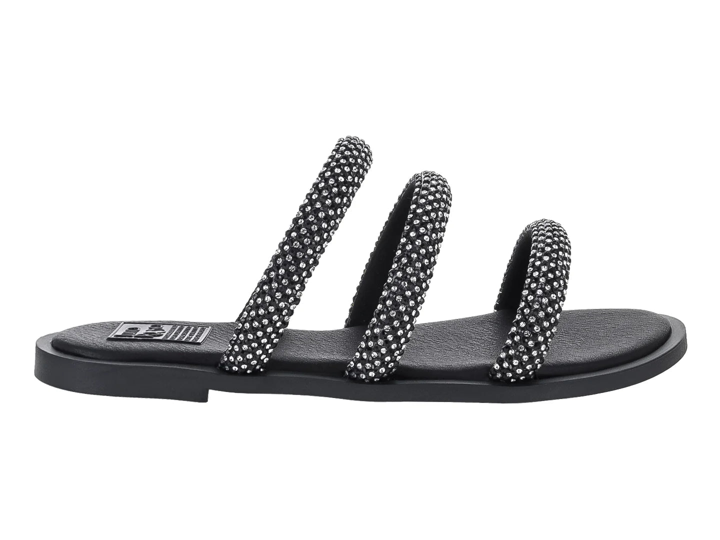 Sandalias Luna Rosa Negro Plata para Mujer