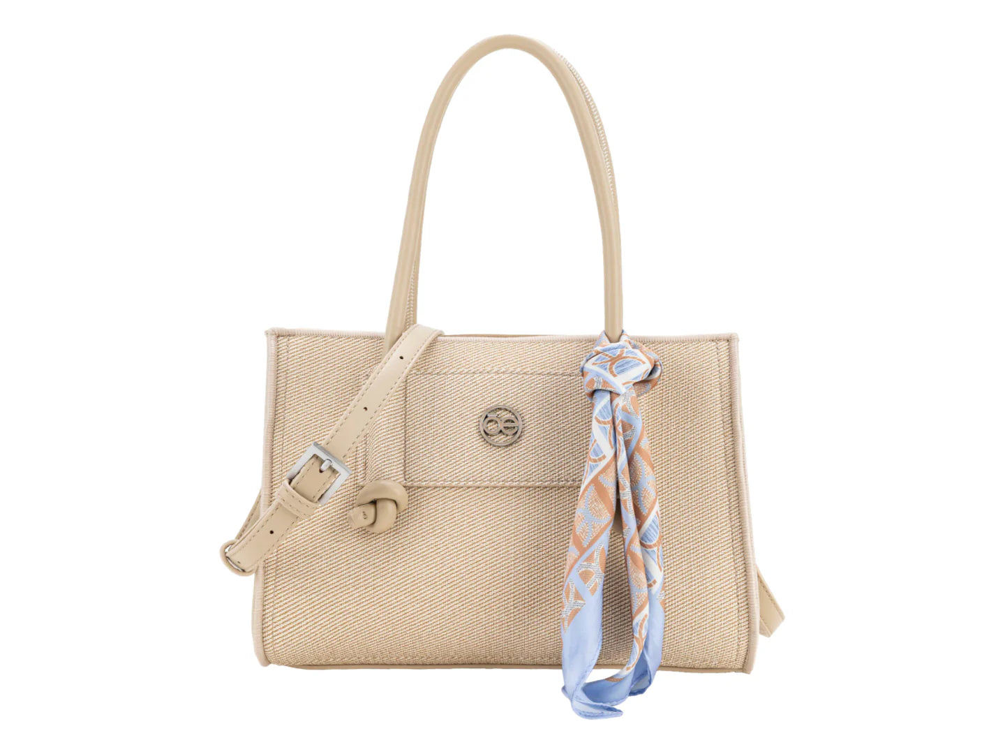 Bolsa de Hombro Cloe Beige para Mujer