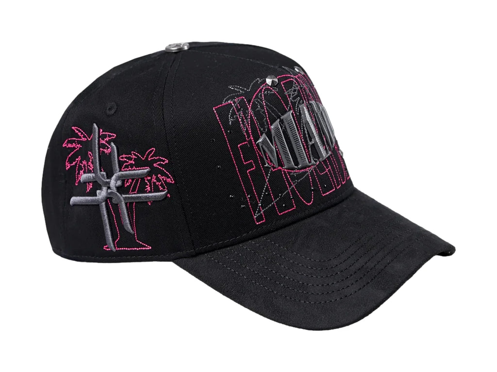 Gorra JC Hats Miami Negro