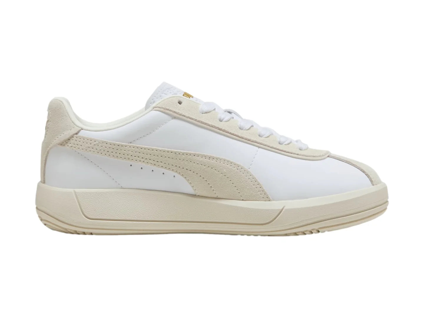 Tenis PUMA Club Klassika Blanco y Oro para Mujer