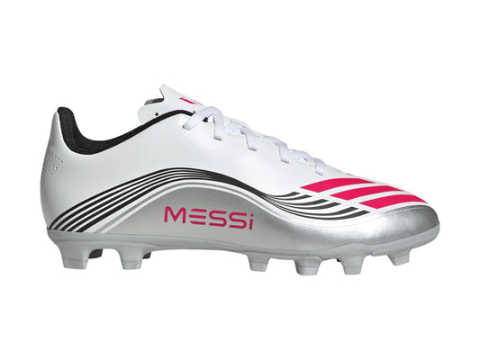 Tenis Adidas F50 Messi Club Blanco para Niño