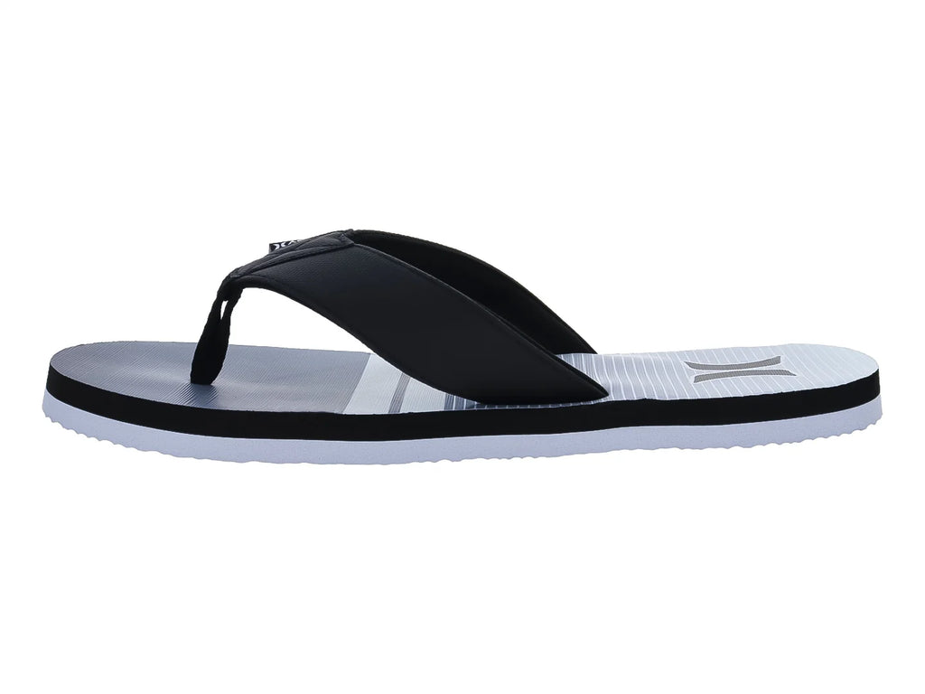 Sandalias Hurley Freestone Blanco y Negro para Hombre