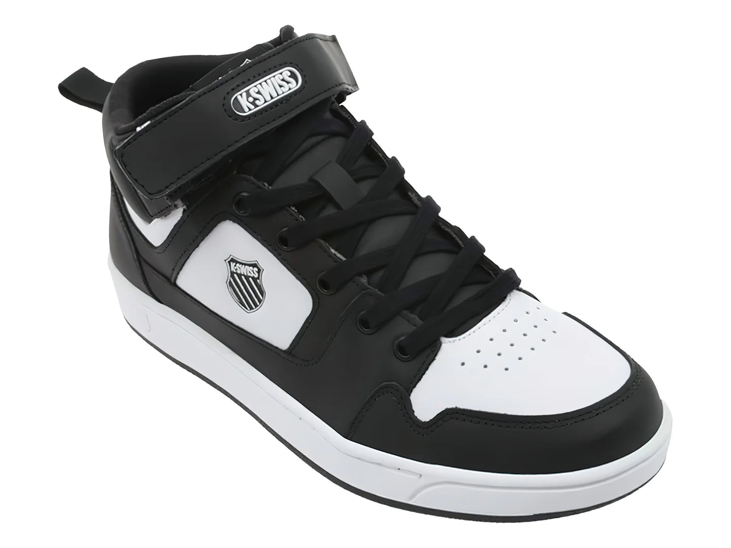 Tenis K Swiss Urban Court Blanco y Negro para Hombre