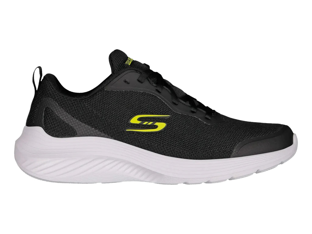 Tenis Skechers BOBS Sport Negro con Lima para Hombre