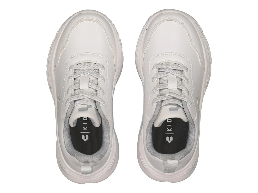Tenis Charly Blanco y Gris para Niño
