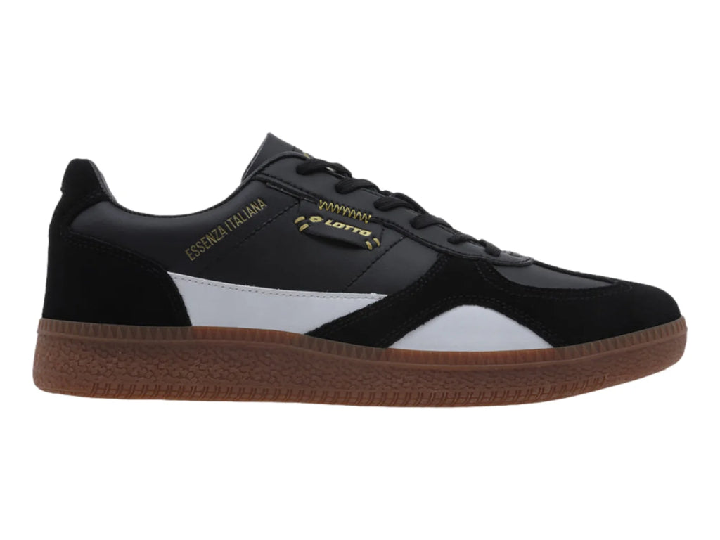 Tenis Lotto Lecarde Negro para Hombre