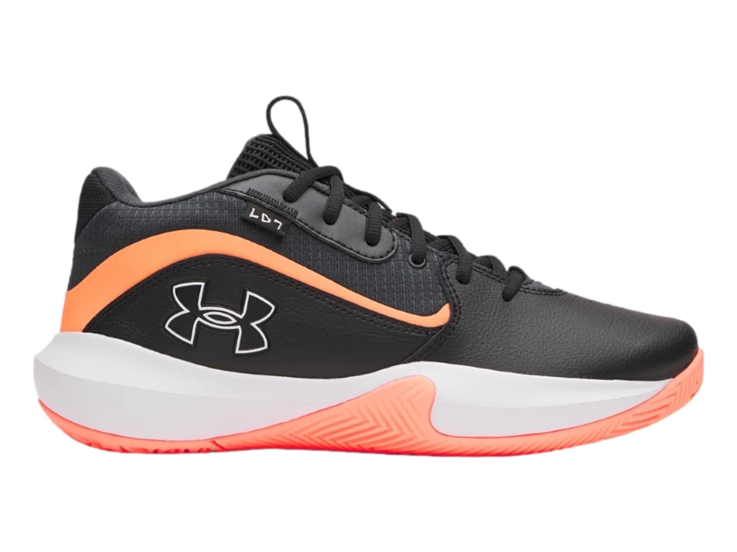 Tenis Under Armour Lockdown 7 Negro y Rojo para Hombre