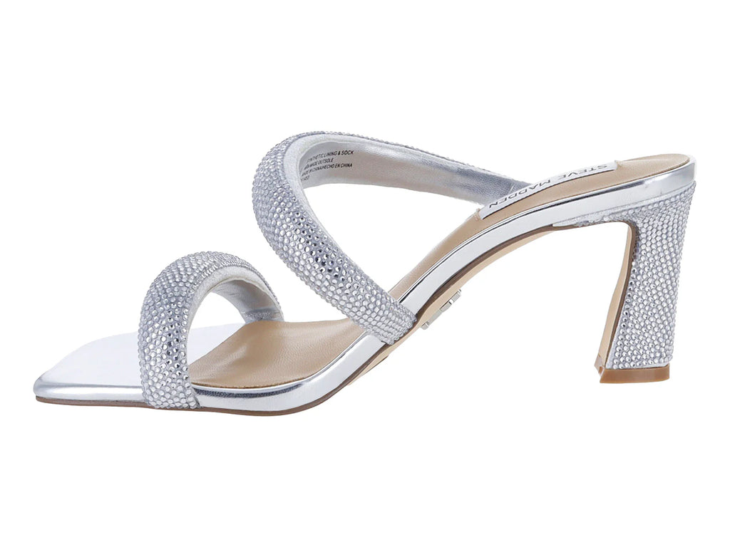 Sandalias Steve Madden Persie Plata para Mujer
