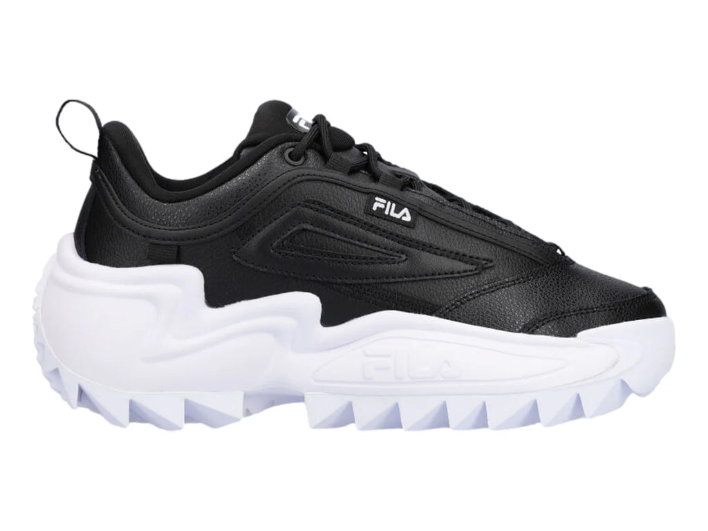 Tenis FILA Twister Negro y Blanco para Mujer