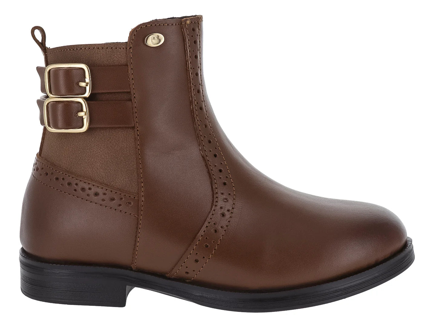 Botas Coqueta Café Claro para Niña