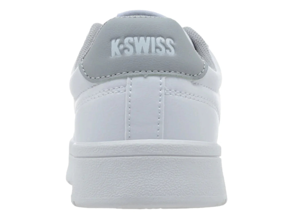Tenis K Swiss Sanker V Blanco y Gris para Mujer
