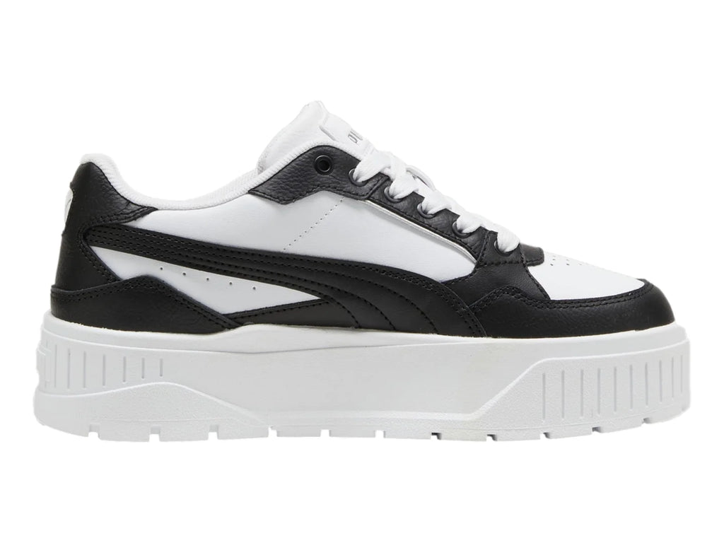 Tenis PUMA Carmen II L Blanco Negro y Plata para Mujer