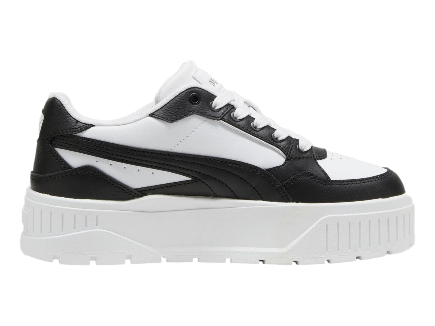 Tenis PUMA Carmen II L Blanco Negro y Plata para Mujer