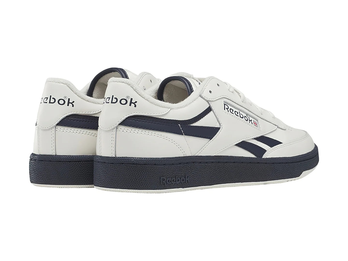 Tenis Reebok Club C Revenge Vintage Blanco y Azul Unisex