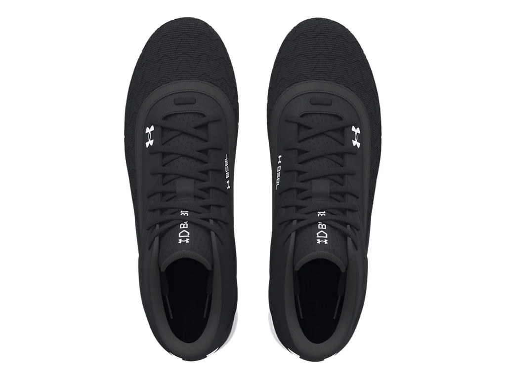 Tenis Under Armour Leadoff Mid 30 Negro y Blanco para Hombre