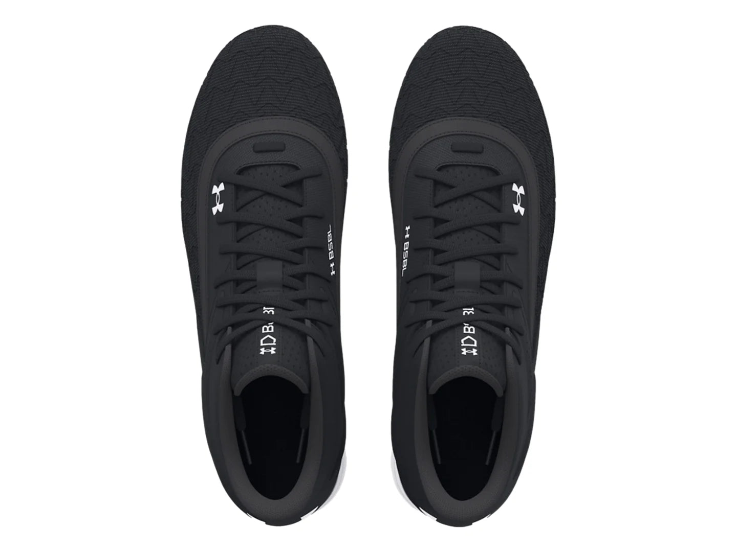 Tenis Under Armour Leadoff Mid 30 Negro y Blanco para Hombre