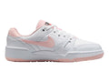 Tenis Nike Full Force Lo Blanco y Rosa para Niña